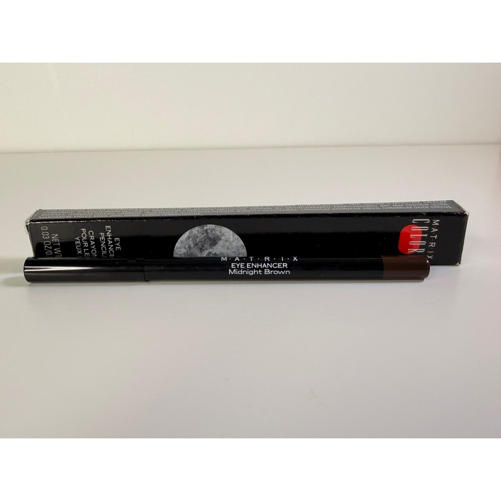 Matrix Color Eye Enhancer Pencil Midnight Brown Eyeliner Crayon 0.03oz NIB